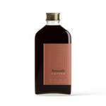 Front view of decaf Ocean Beech Smooth Coffee bottle
